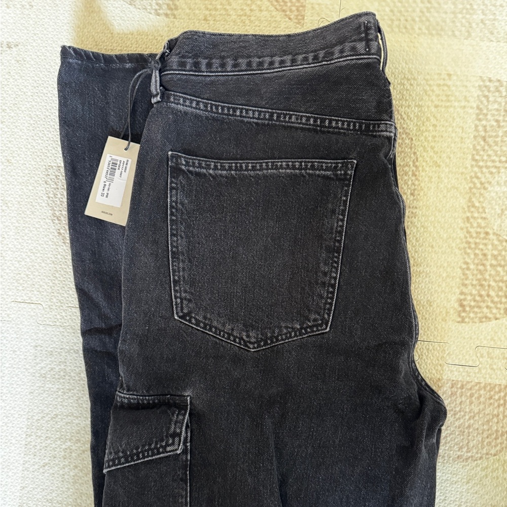 NWT Agolde Minka Cargo Jean Size 33